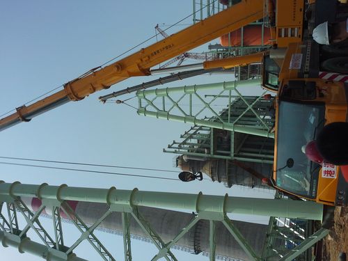 機械設(shè)備 工程機械 履帶吊 >港源機械化供山東260噸500噸汽車吊租賃